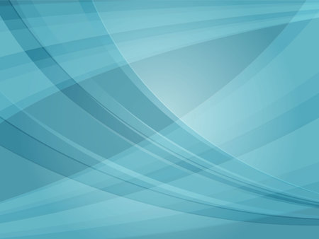 Beautiful wave wave gradation background material_light blueのイラスト素材