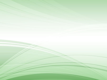 Abstract background of slightly vague wave lines_greenのイラスト素材