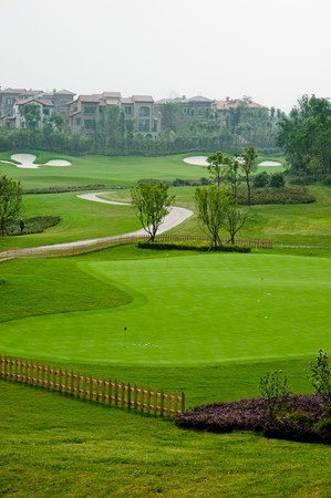 Golf courseのeditorial素材