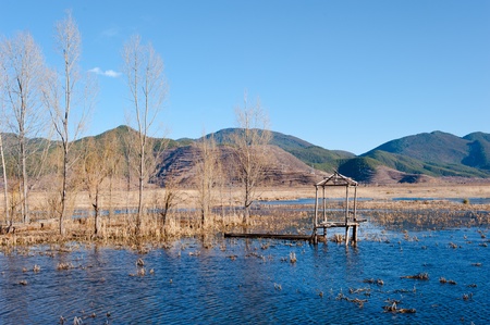 Lugu Lake Caveの写真素材