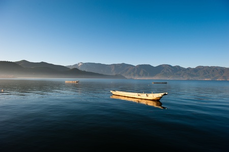Lugu Lake Caveの写真素材