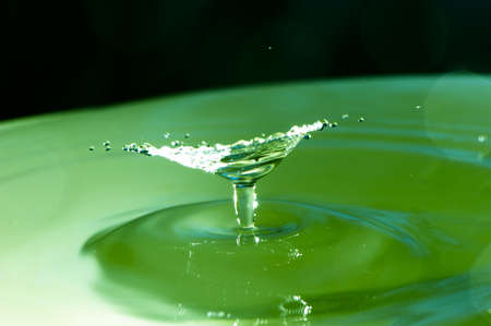 drip water,it looks like Mushroomsの写真素材