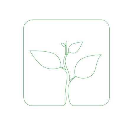 Sprout treeのイラスト素材