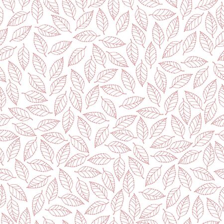 leaves patternのイラスト素材