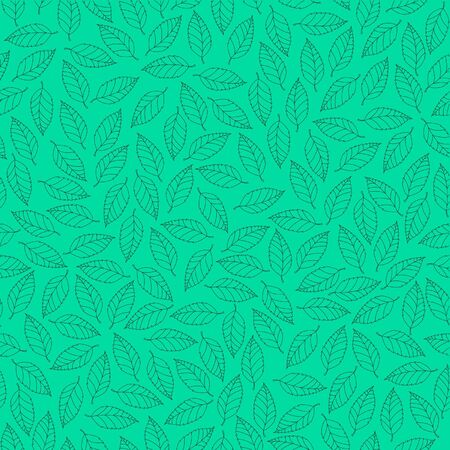 leaves patternのイラスト素材