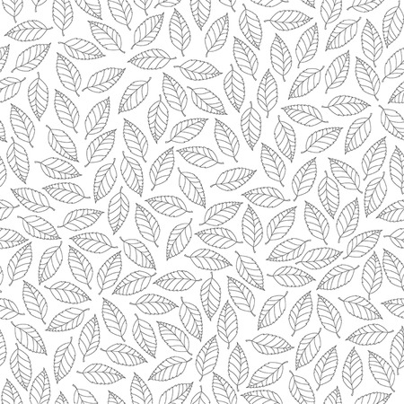 leaves patternのイラスト素材
