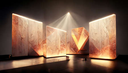 Stage For Product Visualization Background Image Templateの写真素材