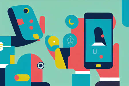 Abstract Art Background Image Templateの写真素材