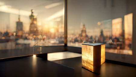 Product Visualization Podium Stage Background Imageの写真素材