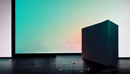 Product Visualization Podium Stage Background Imageの写真素材