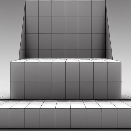 3D Podium or Stage for Product Visualization Background Imageの写真素材