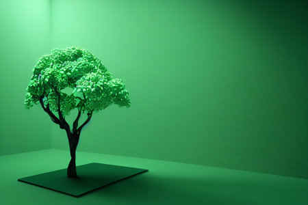 3D Podium or Stage for Product Visualization Background Imageの写真素材