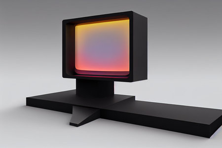 3D Podium or Stage for Product Visualization Background Image