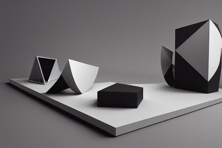 3D Podium or Stage for Product Visualization Background Image