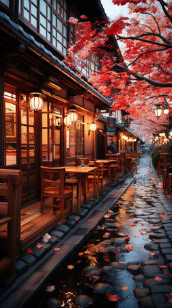 Kyoto, Japan. Kyoto is the capital and most populous city of Japan.の素材