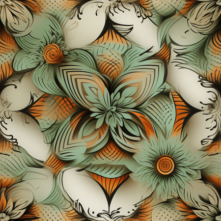 Mandala Design Concept, A Beautiful Illustration for Rangoliの素材