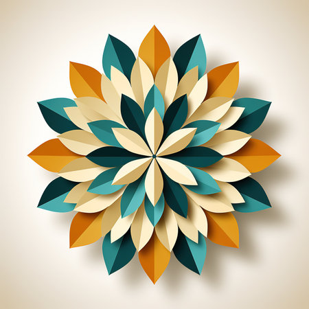 Mandala Design Concept, A Beautiful Illustration for Rangoliの素材