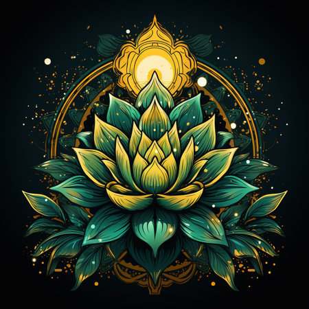 Mandala Design Concept, A Beautiful Illustration for Rangoliの素材
