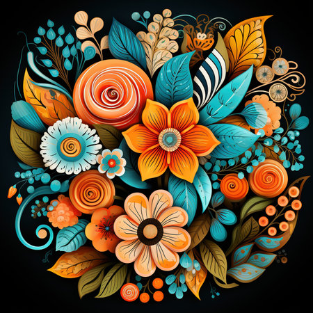 Mandala Design Concept, A Beautiful Illustration for Rangoliの素材