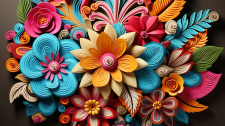 Mandala Design Concept, A Beautiful Illustration for Rangoliの素材