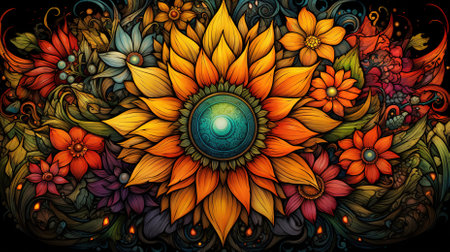 Mandala Design Concept, A Beautiful Illustration for Rangoliの素材