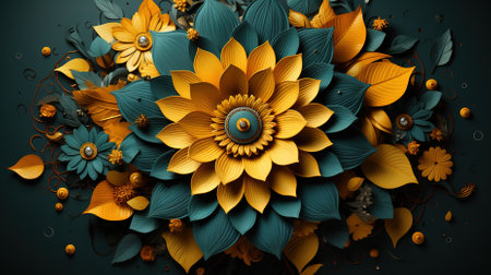 Mandala Design Concept, A Beautiful Illustration for Rangoliの素材