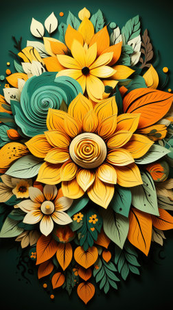 Mandala Design Concept, A Beautiful Illustration for Rangoliの素材