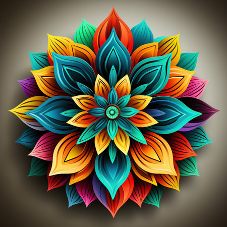 Rangoli Walpaper Concept for Diwaliの素材
