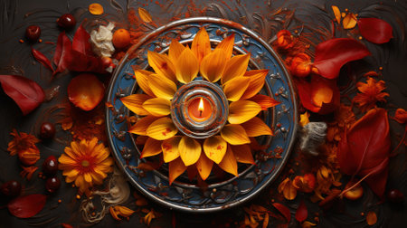 Rangoli Walpaper Concept for Diwaliの素材