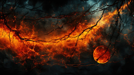 Beautiful Illustration of Abstract Artworkの素材