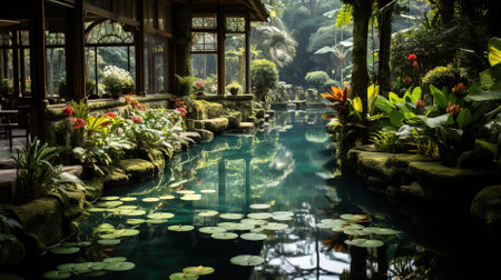 A Beautiful Nature Environment, A Place to Visit for Vacationの素材