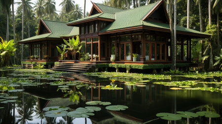 A Beautiful Nature Environment, A Place to Visit for Vacationの素材