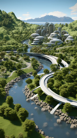 A Glimpse into the futureの素材