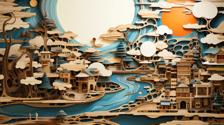 Beautiful Painting of Creative Artworkの素材