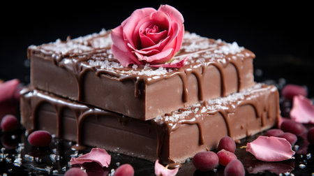 A Chocolate Day scene with a specific theme, such as the history of chocolate, the different types of chocolate, or the many ways to enjoy chocolateの素材