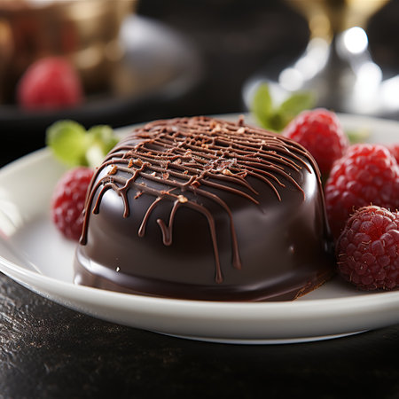A Chocolate Day scene with a specific theme, such as the history of chocolate, the different types of chocolate, or the many ways to enjoy chocolateの素材