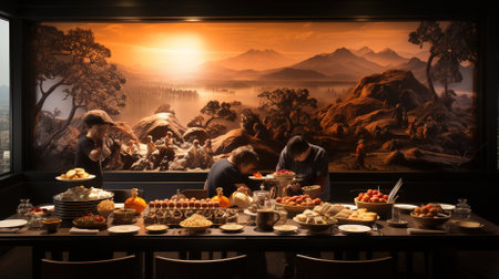 Close-up of a Variety of Chocolate Items for Chocolate Day During Valentines Seasonの素材