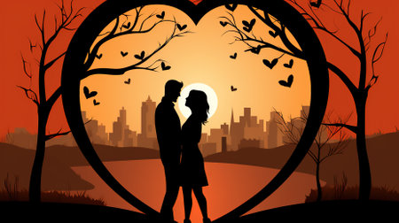 Creative Manipulation of Background Wallaper for Valentines Dayの素材