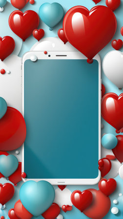 Creative Manipulation of Background Wallaper for Valentines Dayの素材