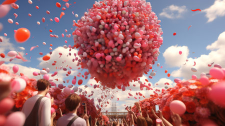 Creative Manipulation of Background Wallpaper for Propose Day During Valentines Seasonの素材