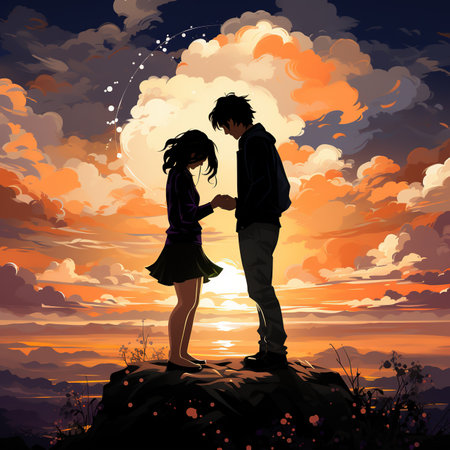 Creative Manipulation of Background Wallpaper for Propose Day During Valentines Seasonの素材