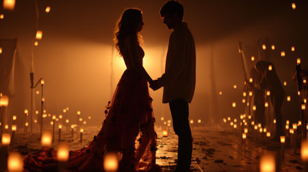 Creative Manipulation of Background Wallpaper for Propose Day During Valentines Seasonの素材