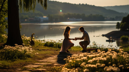 Creative Manipulation of Background Wallpaper for Propose Day During Valentines Seasonの素材