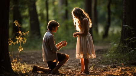 Creative Manipulation of Background Wallpaper for Propose Day During Valentines Seasonの素材