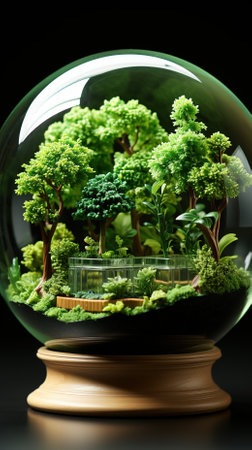A creative and inspiring vision for a more sustainable worldの素材