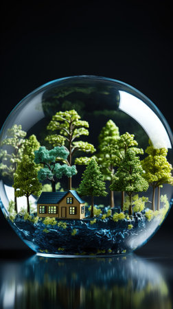 A creative and inspiring vision for a more sustainable worldの素材