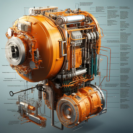 Fantasy diagram of inner working of creative manipulationの素材