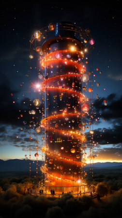 Fantasy diagram of inner working of creative manipulationの素材