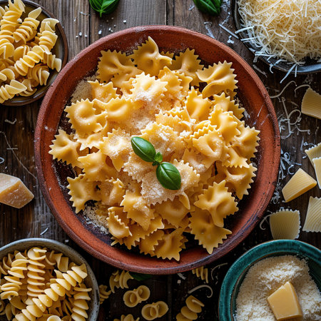 A Close-up Photography of Delicious Pastaの素材