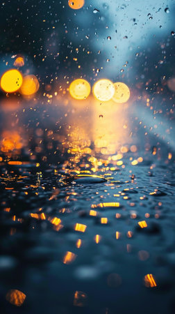 Beautiful Particle Effect of Rainy Momentの素材